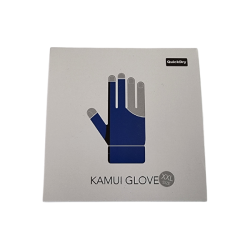 Billard Handschuh Kamui blau Größe XXL für rechte Hand